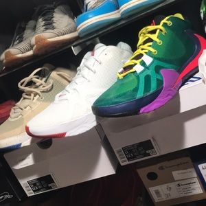 Nike Zoom Freak 1s Giannis sz 11 Multi/White/Cream